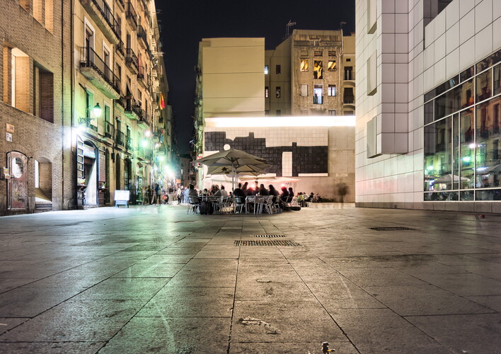 Ausklang zwischen alt und modern in Barcelona