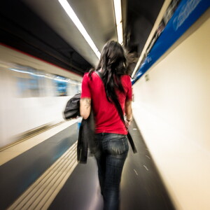 Eile mit Weile! (Metro in Barcelona)